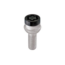 Load image into Gallery viewer, McGard 28318 FITS: Wheel Lock Bolt Set 4pk. (Radius Seat) M14X1.5 / 17mm Hex / 26.7mm Shank Length Black Wheel Bolts