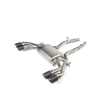 Akrapovic S-BM/T/10H FITS: 19-20 BMW X3 M/X4 M (F97/F98) w/OPF/GPF Slip-On Line (Titanium) (Req. Tips) Muffler
