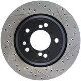Stoptech 127.34054L FITS:StopTech 00-03 BMW M5 (E39) Slotted & Drilled Left Rear Rotor Brake Rotors Slot & Drilled
