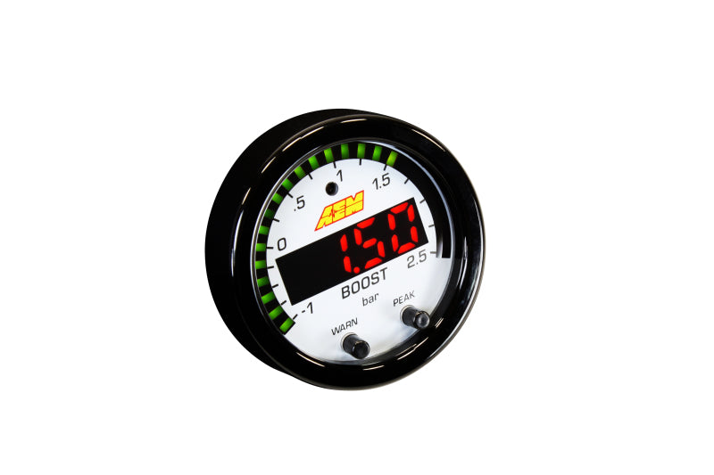 AEM 30-0306 FITS: X-Series Boost Pressure -30inHg 35psi Gauge Gauges