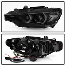 Load image into Gallery viewer, SPYDER 5085047 FITS: 12-14 BMW F30 3 Series 4DR Projector Headlights LED DRL Blk Smoke PRO-YD-BMWF3012-DRL-BSM Headlights