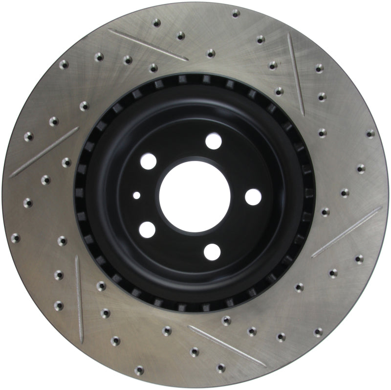 Stoptech 127.33138R FITS:StopTech Slotted & Drilled Sport Brake Rotor Brake Rotors Slot & Drilled