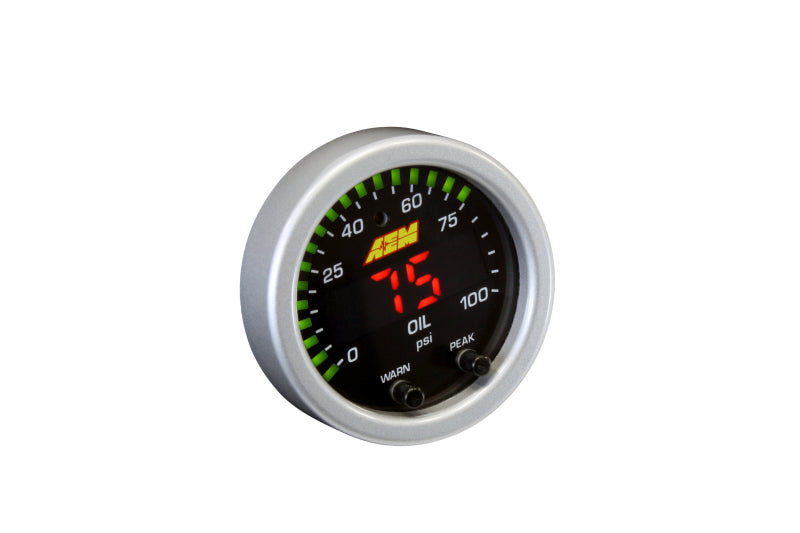 AEM 30-0301 FITS: X-Series Pressure 0-100psi Gauge Kit Gauges