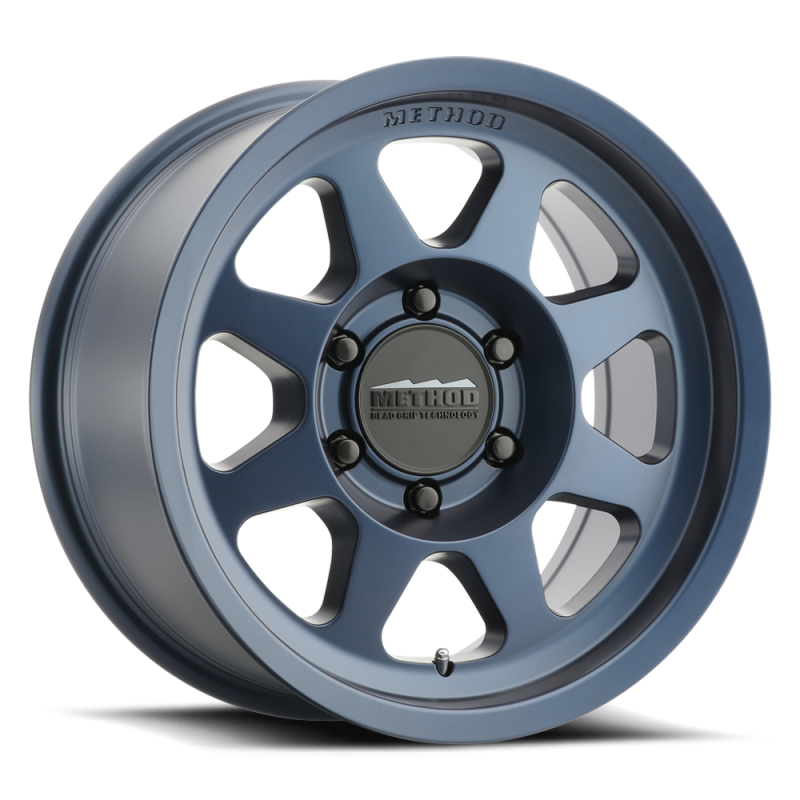 Method Wheels MR70179050612N FITS:Method MR701 17x9 -12mm Offset 5x5 71.5mm CB Bahia Blue Wheel Wheels Cast