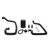 Mishimoto MMBCC-MUS4-15PBE FITS: Oil Catch Cans FITS: 2015+ Ford Mustang EcoBoost Baffled Oil Catch Can Kit Black Oil Catch Cans