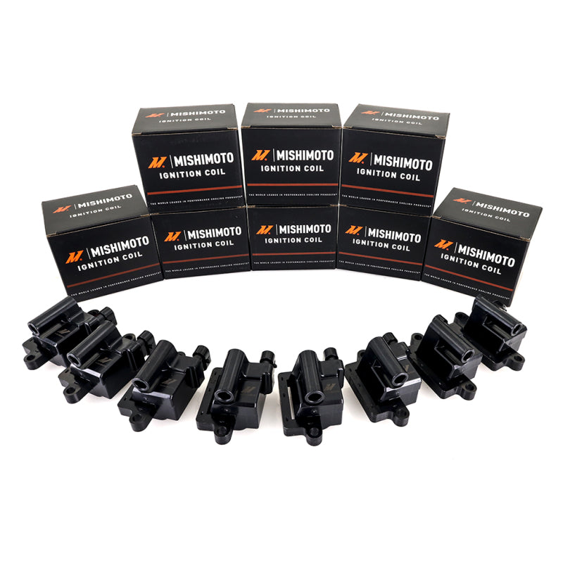 Mishimoto MMIG-LSSQ-9908 FITS: 99-07 GM Square Style Engine Ignition Coil Set Stock Replacement Ignition