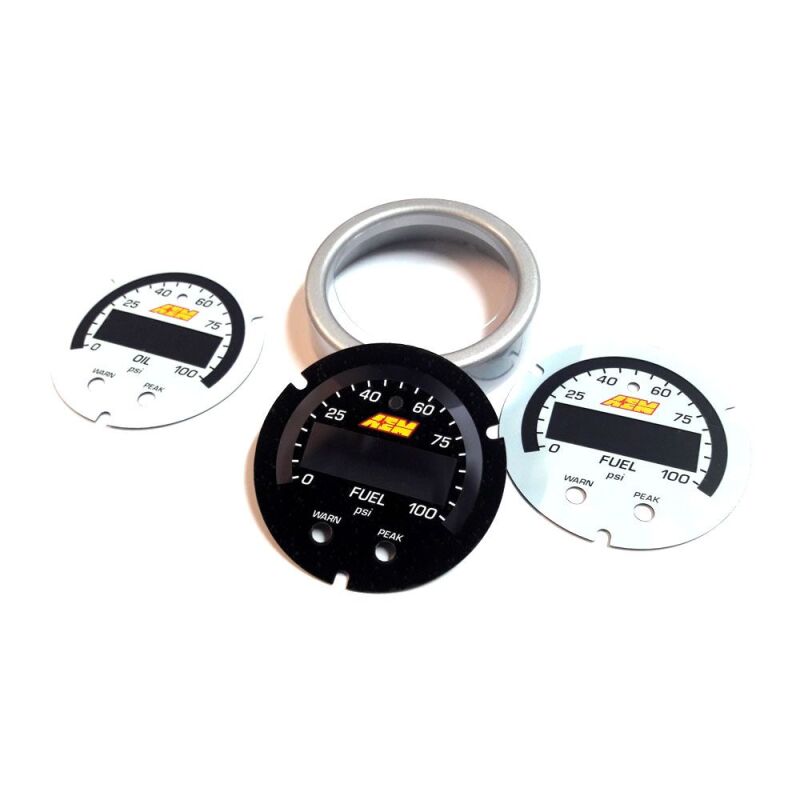AEM 30-0301-ACC FITS: X-Series Pressure Gauge Accessory Kit Gauges