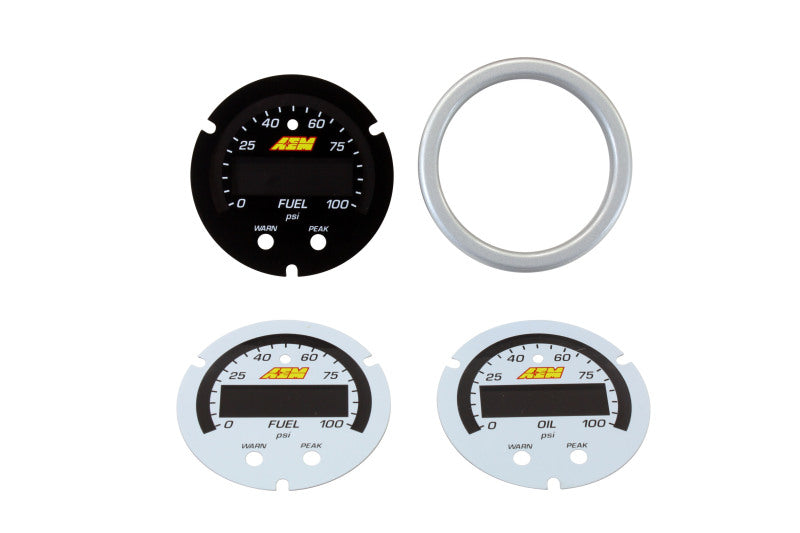 AEM 30-0301-ACC FITS: X-Series Pressure Gauge Accessory Kit Gauges