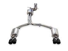 Load image into Gallery viewer, AWE Tuning 3015-43074 FITS: Audi C7.5 A7 3.0T Touring Edition Exhaust Quad Outlet Diamond Black Tips Catback