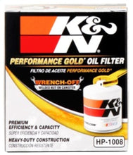 Load image into Gallery viewer, K&N Engineering HP-1008 FITS:K&N 03-07 Mitsubishi Lancer Wrench-Off Oil Filer Oil Filters