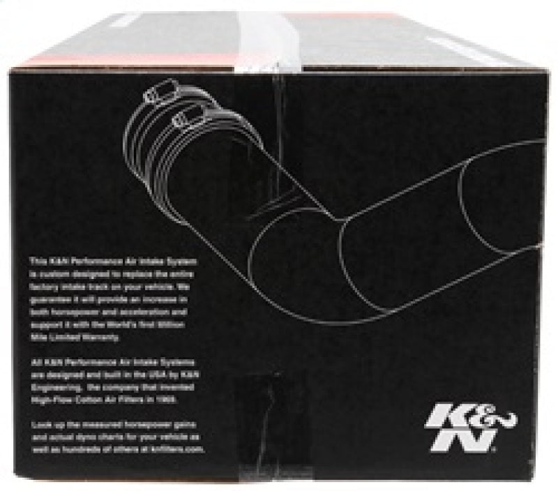 K&N Engineering 69-9503TFK FITS:K&N 06-07 VW Jetta GLI / GTI Black Typhoon Short Ram Intake Cold Air Intakes