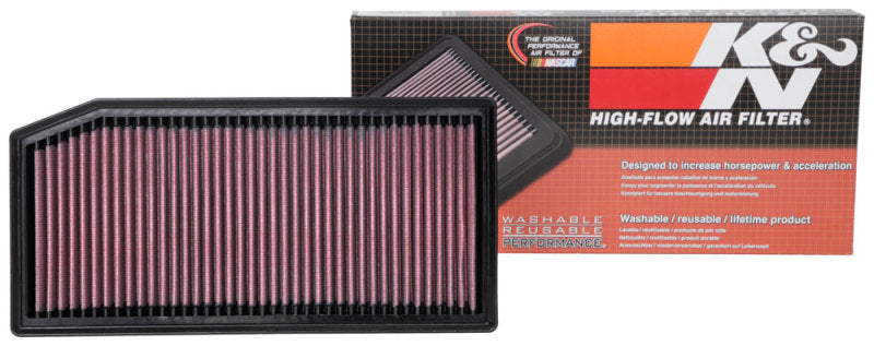 K&N Engineering 33-3142 FITS:K&N 2019 Mercedes Benz E350 L4-2.0L F/I Replacement Drop In Air Filter Air Filters Drop In