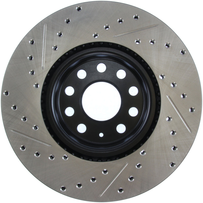 Stoptech 127.33098L FITS:StopTech Slotted & Drilled Sport Brake Rotor Brake Rotors Slot & Drilled