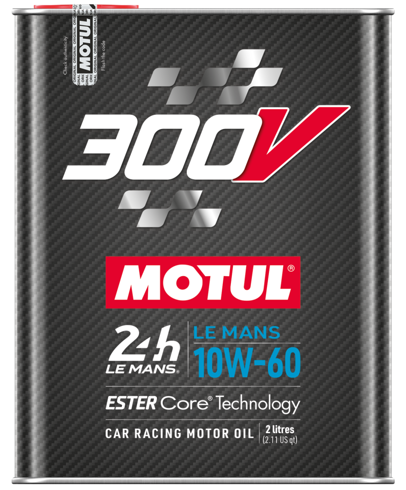 Motul 110864 FITS: 2L Synthetic-ester Racing Oil 300V Le Mans 10W60 10x2L Motor Oils