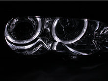 Load image into Gallery viewer, ANZO 121268 FITS: 2000-2003 BMW 3 Series E46 Projector Headlights w/ Halo Chrome Headlights