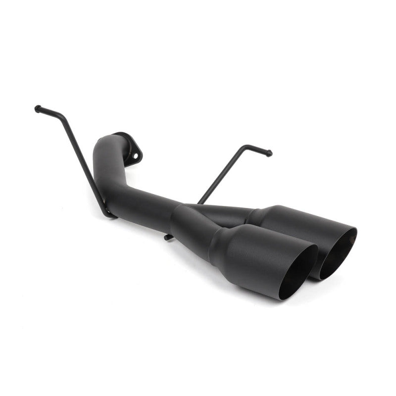 BLOX Racing BXEX-51106-BK FITS: 2022+ WRX Muffler Delete / Axle Back Single Wall 4in Matte Black Tips Muffler Delete Pipes