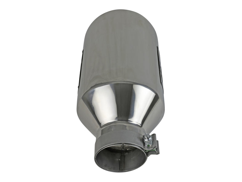 aFe 49T40801-P15 FITS: Power MACH Force-Xp 304 Stainless Steel Clamp-on Exhaust Tip Polished Tips