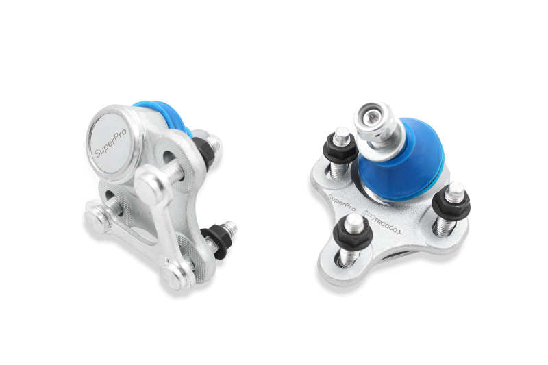 Superpro TRC0003 FITS:SuperPro 2006 Audi A3 Base Front Lower Camber Adjustable Ball Joint Set Ball Joints