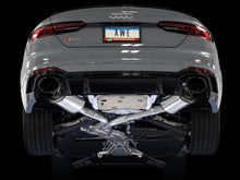 Load image into Gallery viewer, AWE Tuning 3015-33114 FITS: Audi B9 RS 5 Sportback Touring Edition Exhaust-Non Resonated- Diamond Black RS Style Tips Catback