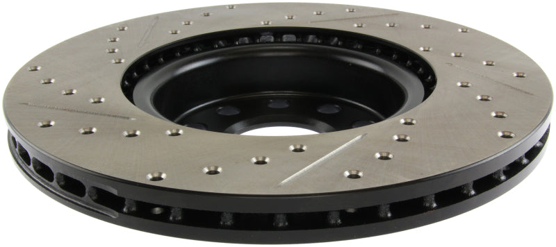 Stoptech 127.33098L FITS:StopTech Slotted & Drilled Sport Brake Rotor Brake Rotors Slot & Drilled