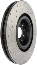 Load image into Gallery viewer, Stoptech 127.33112L FITS:StopTech 09 VW Passat CC / 06-09 Passat Slotted & Drilled Left Front Rotor Brake Rotors Slot & Drilled