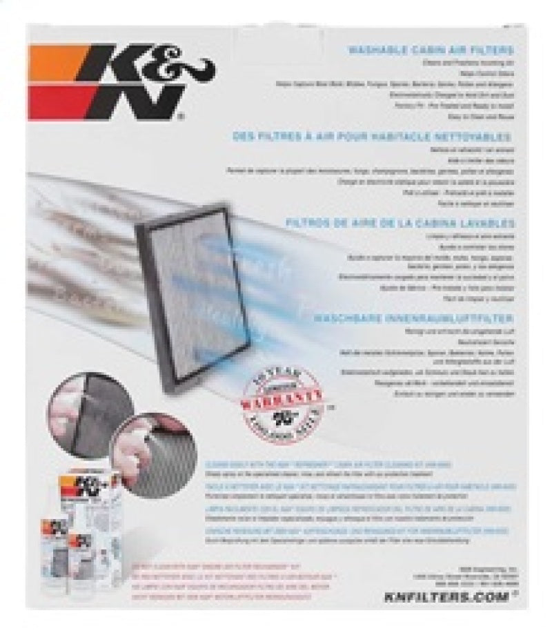K&N Engineering VF2012 FITS:K&N 93-10 VW Jetta / Golf / Beetle Cabin Air Filter Cabin Air Filters