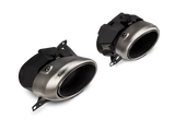 Akrapovic TP-T/S/34 FITS: 20-21 Porsche 911 Turbo/Turbo S (992) Tail Pipe Set (Titanium) Tips