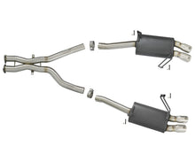 Load image into Gallery viewer, aFe 49-36339-P FITS: MACH Force-Xp 2-1/2in 304 SS Cat-Back Exhaust w/Polished Tips 05-08 BMW Z4 M Coupe (E86) L6 3.2L Catback