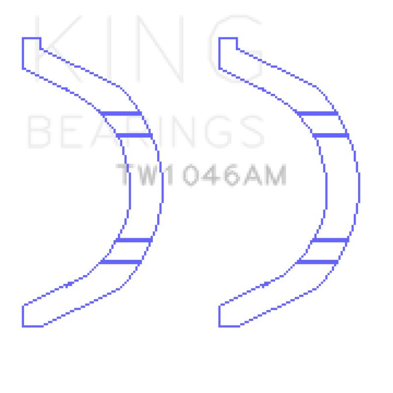 King Engine Bearings TW1046AM FITS:King BMW N14B16C Thrust Washer Set Bearings