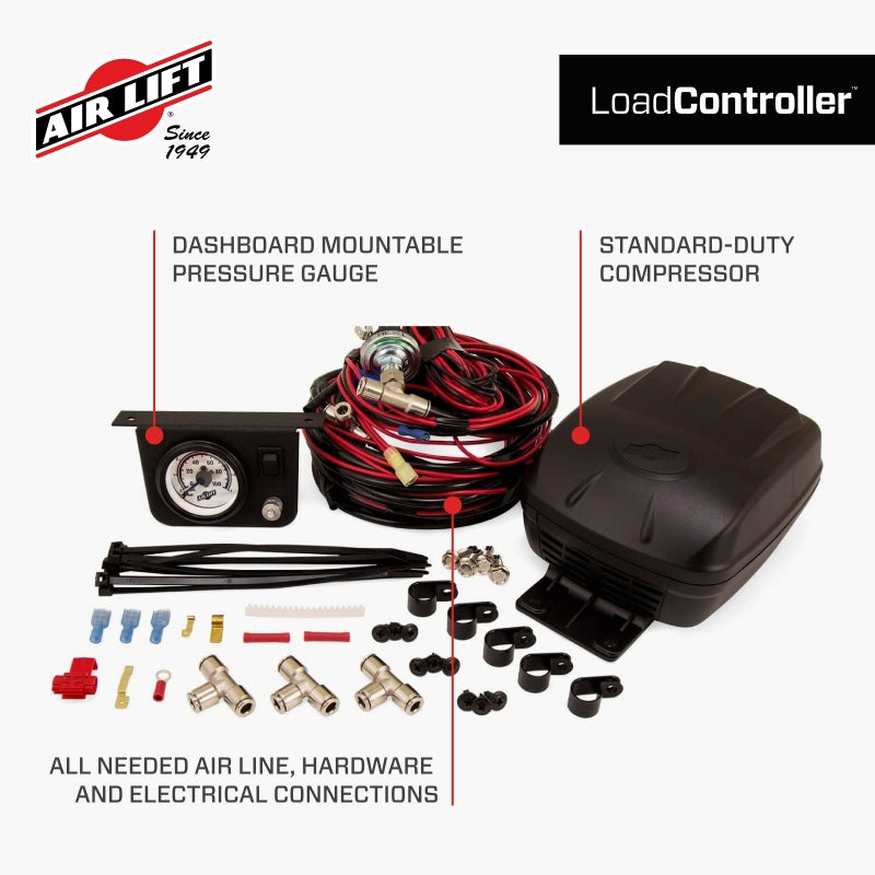 Air Lift 25592 FITS: Load Controller Ii Single Gauge w/ Lps 5 PSI Min. Gauges