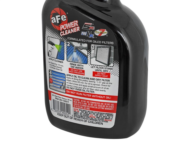 aFe 90-10201 FITS:AFE MagnumFLOW Pro 5R Air Filter Power Cleaner 32 oz Spray Bottle Additives