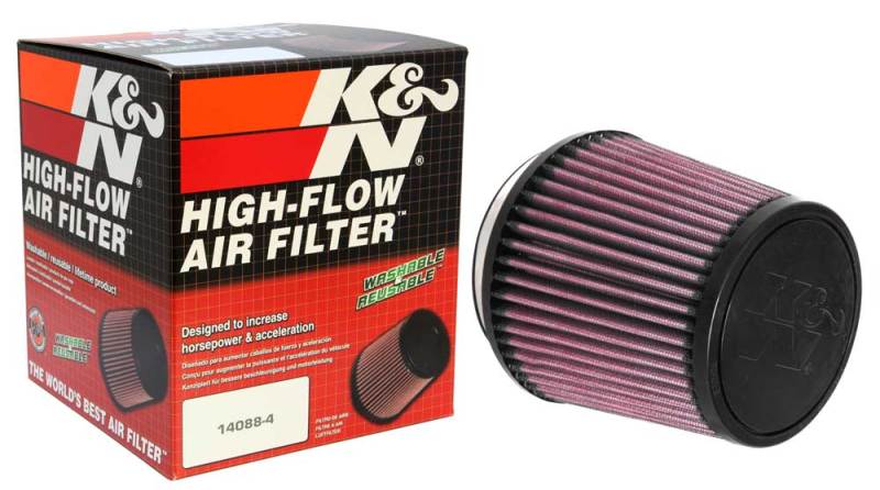 K&N Engineering RU-3600 FITS:K&N Universal Air Filter 4in Flange / 5-3/8 in Base / 4-1/2in Top / 5in Height Air Filters Universal Fit