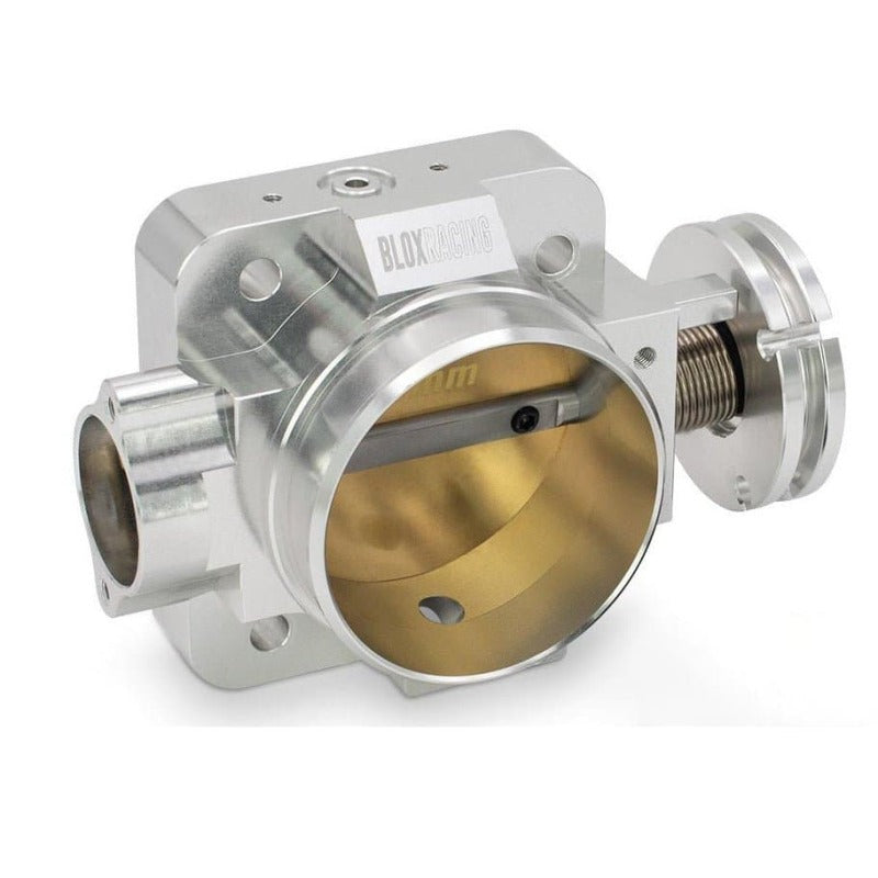 BLOX Racing BXIM-00205-SI-V2 FITS: Honda B/D/H/F Series Engines 76mm Silver Billet Throttle Body V2 Throttle Bodies