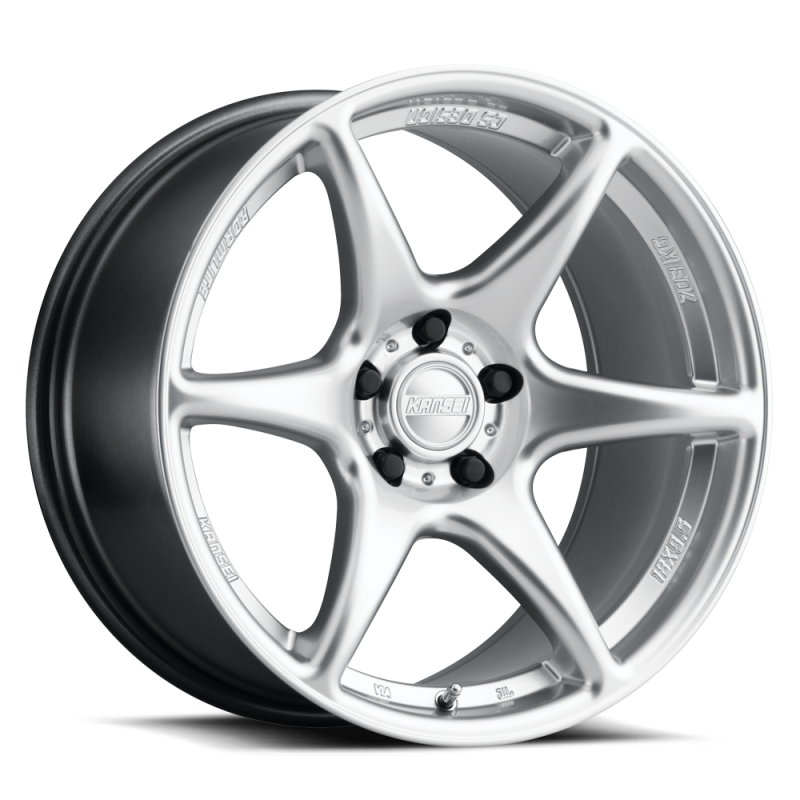 Kansei K11S-181512+12 FITS: K11S Tandem 18x10.5in / 5x114.3 BP / 12mm Offset / 73.1mm Bore Hyper Silver Wheel Wheels Forged