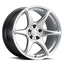 Load image into Gallery viewer, Kansei K11S-189512+22 FITS: K11S Tandem 18x9.5in / 5x114.3 BP / 22mm Offset / 73.1mm Bore Hyper Silver Wheel Wheels Forged