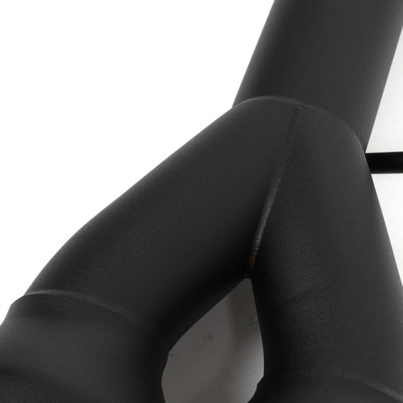 BLOX Racing BXEX-51106-BK FITS: 2022+ WRX Muffler Delete / Axle Back Single Wall 4in Matte Black Tips Muffler Delete Pipes