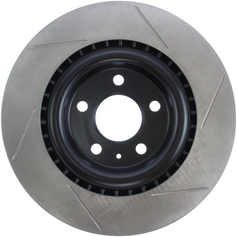 Stoptech 126.33137SR FITS:StopTech Power Slot 12-13 Audi A6 Quattro/11-12 A7 Quattro / 10-13 S4 Rear Right Slotted Rotor Brake Rotors Slotted