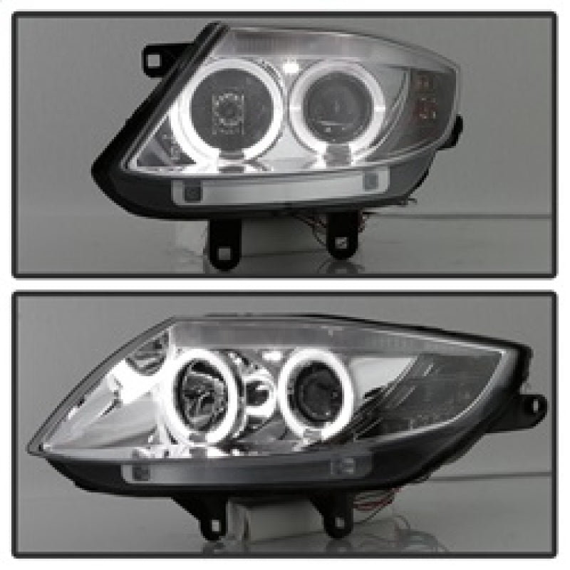 SPYDER 5029072 FITS: BMW Z4 03-08 Projector Headlights Halogen Model Only LED Halo Black PRO-YD-BMWZ403-HL-BK Headlights