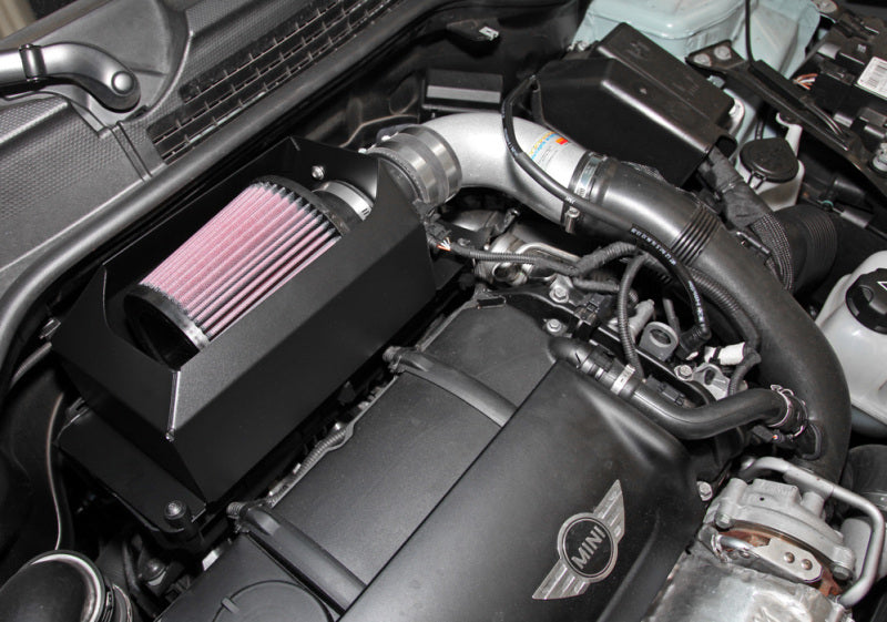 K&N Engineering 69-2023TS FITS:K&N 11-13 Mini Cooper S 1.6L Black Typhoon Performance Intake Cold Air Intakes