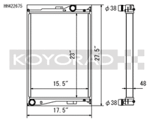 Load image into Gallery viewer, Koyo HH422675 FITS: Radiators FITS: 01-06 BMW E46 M3 3.2L I6 Radiator Radiators