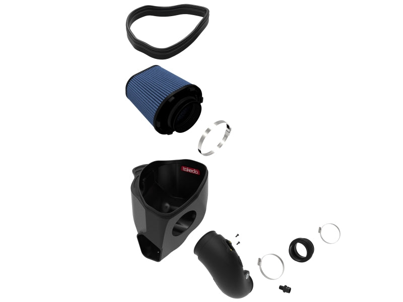 aFe 56-10015R FITS: Takeda Intakes Stage-2 AIS w/ Pro 5R Media 20-22 Toyota GR Supra (A90) L6-3.0L (t) B58 Cold Air Intakes