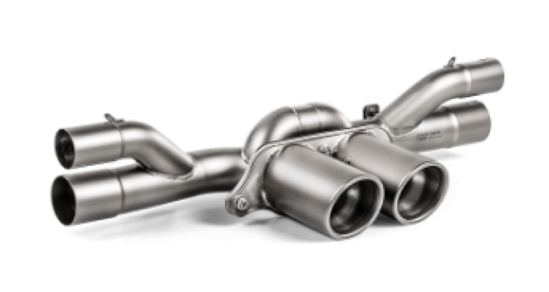Akrapovic S-PO/TI/8 FITS: 2018 Porsche 911 GT3 (991.2) Slip-On Race Line (Titanium) w/o Tail Pipe Set Muffler
