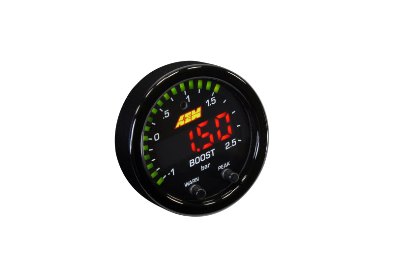 AEM 30-0306 FITS: X-Series Boost Pressure -30inHg 35psi Gauge Gauges
