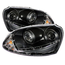 Load image into Gallery viewer, SPYDER 5017529 FITS: Volkswagen GTI 06-09/Jetta 06-09 Xenon/HID Model Only DRL Black PRO-YD-VG06-HID-DRL-BK Headlights