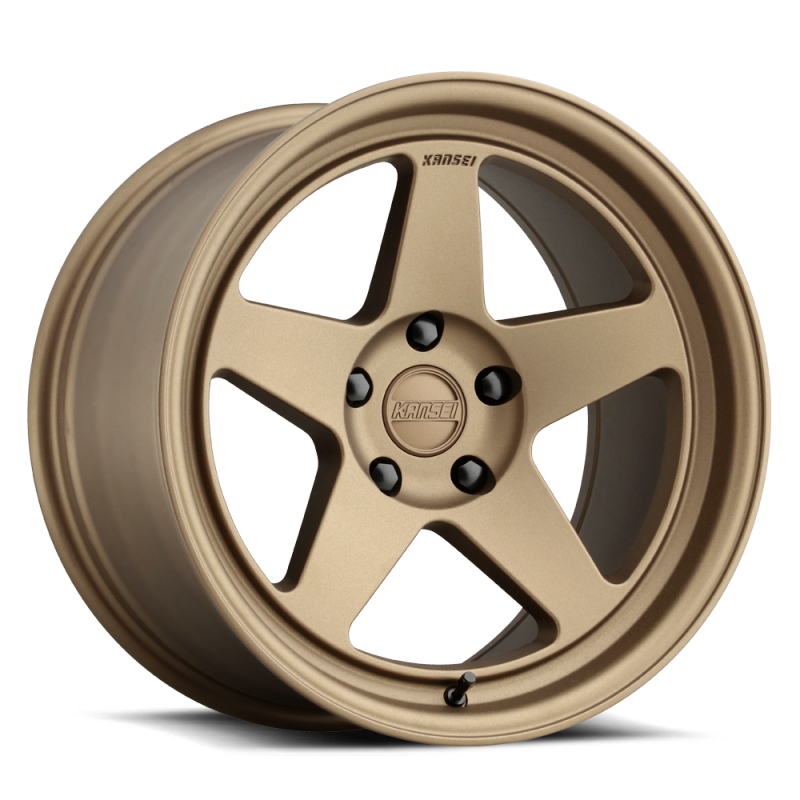 Kansei K12B-188512+35 FITS: K12B Knp 18x8.5in / 5x114.3 BP / 35mm Offset / 73.1mm Bore Bronze Wheel Wheels Forged