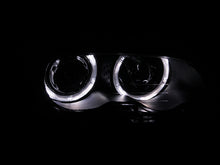 Load image into Gallery viewer, ANZO 121015 FITS: 1999-2001 BMW 3 Series E46 Projector Headlights w/ Halo Black Headlights