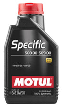 Load image into Gallery viewer, Motul 107385 FITS: 1L OEM Synthetic Engine Oil SPECIFIC 508 00 509 00 0W20 Motor Oils