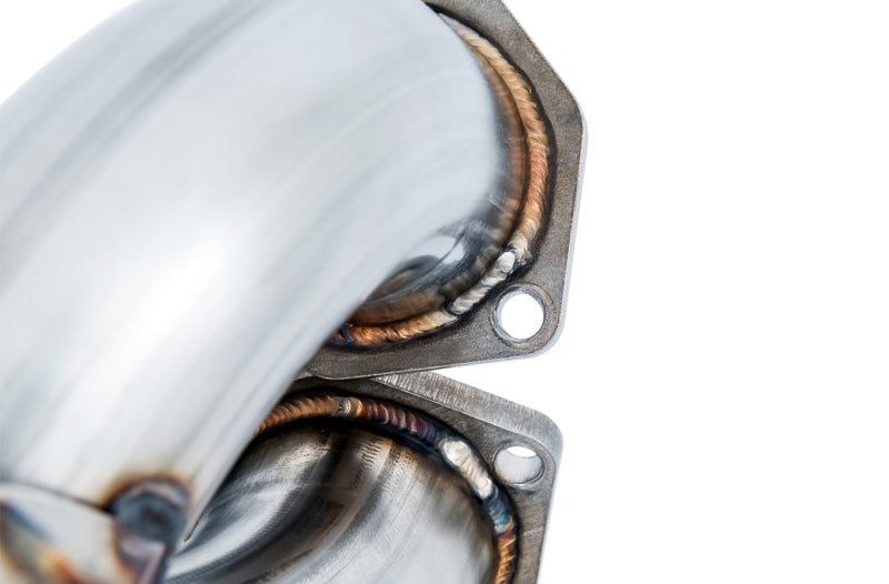 AWE Tuning 3010-43050 FITS: Audi B9 S4 Touring Edition Exhaust Non-Resonated (Black 102mm Tips) Catback