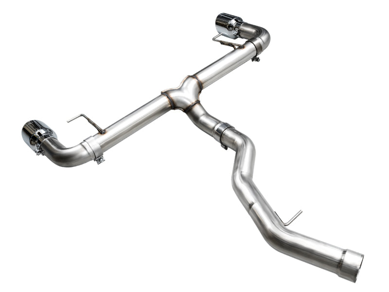 AWE Tuning 3020-32429 FITS:AWE 19-23 BMW 330i / 21-23 BMW 430i Base G2X Track Edition Axle Back Exhaust Chrome Silver Axle Back