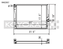 Load image into Gallery viewer, Koyo VH422857 FITS: 99-05 BMW E46 (Non M3) M/T ONLY Radiator Radiators